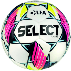 10x fotbalový míč Select FB Game CZ Chance Liga 2024/25 bílo modrá vel. 5